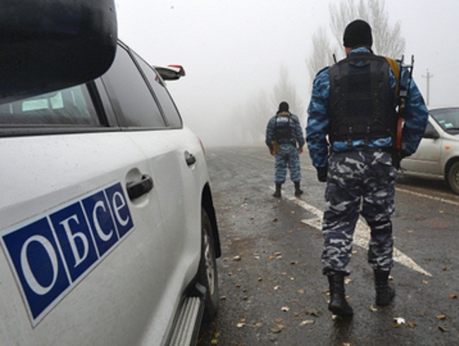 Боевики угрожали представителям миссии ОБСЕ в Донецке