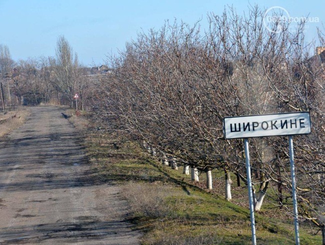 Российские террористы атаковали позиции сил АТО возле Широкино