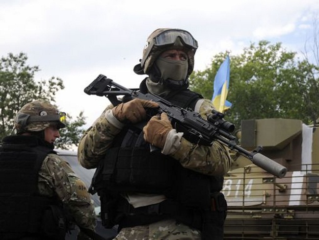 Боевики штурмовали позиции АТО под Широкино